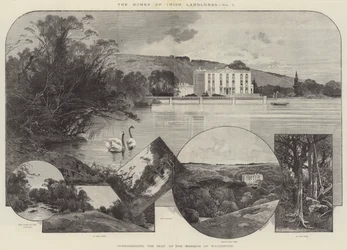 Curraghmore, der Sitz des Marquis von Waterford